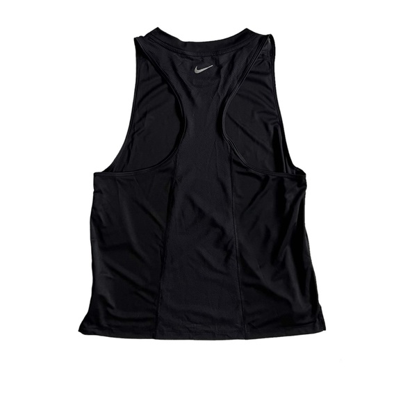 Nike Women’s Running Dri-Fit Black Razor Back Top/ Mesh Back - Picture 2 of 15